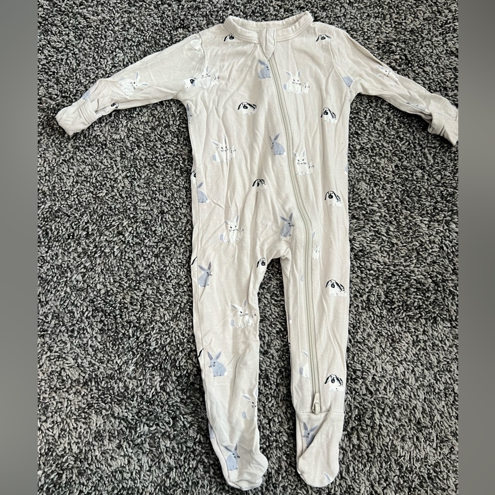 Kyte Baby Bunny Zippered Footie